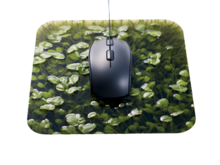 a close up of a mouse