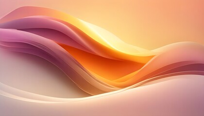 Warm light colors desktop background wallpaper, minimalist, modern, harmonious, smooth movement