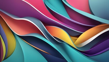 cool colors elegant desktop background wallpaper, minimalist, modern, harmonious, smooth waves, color gradient.