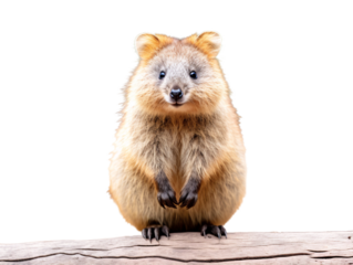 a close up of a furry animal