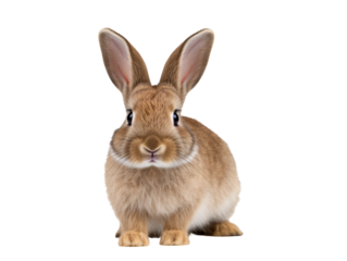 a rabbit with long ears