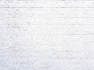 Modern white brick wall texture background.
