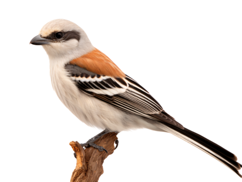 a bird standing on a white background