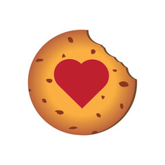 Valentine's Day Chocolate Chip Cookies