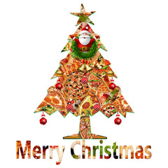 Fototapeta premium Christmas tree with gifts