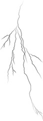 vector lightning thunder black background