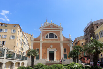 Die Kathedrale Notre-Dame-de-l’Assomption in Ajaccio, Korsika, Frankreich