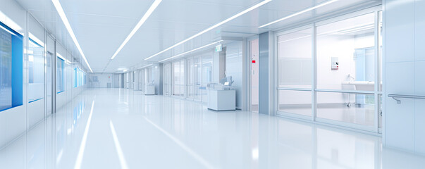 Fototapeta premium A close up an modern design of hospital.
