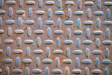 rusty metal background