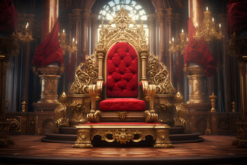 Baroque King's Throne Room: Baroque