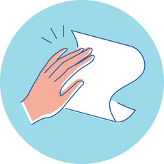 アイコン　3色　肌ざわり