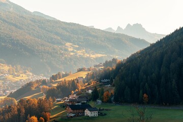 Fototapeta na wymiar Dolomites sunrise