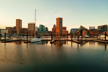 Baltimore inner harbor