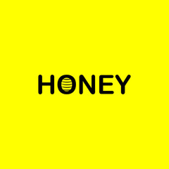 wordmark logo about honey, honey logo wordmark simple editable, vektor, wordmark logo