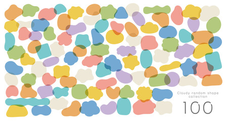 ランダムクラウドシェイプセット