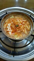 한국의 전통음식 청국장 찌개