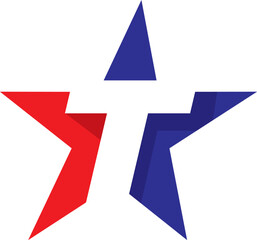 abstract star logo , stars logo