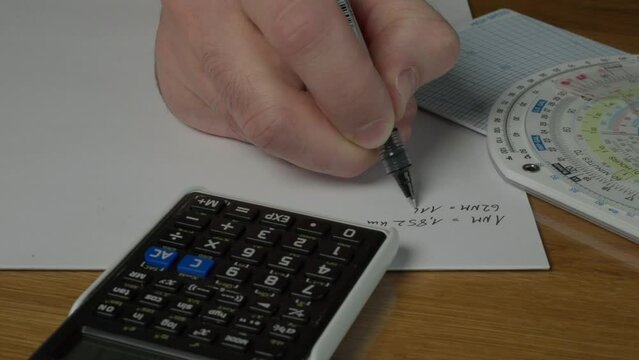 aviation calculation, computing nautical miles in kilometer