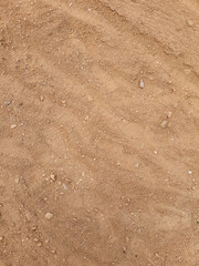 Soil texture background. Top view soil . 