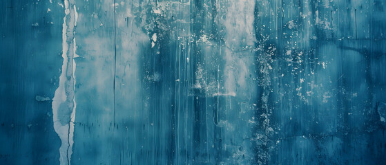 A Painting of Ice and Snow on a Wall