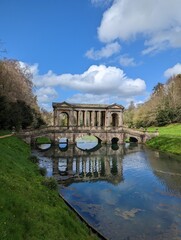 Bridge water reflection