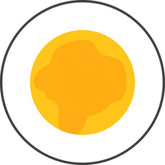 Stages of egg boiling in different times