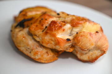 chicken breast baked in an air fryer 4