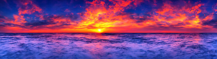 Fototapeta na wymiar Cloudy sunset background