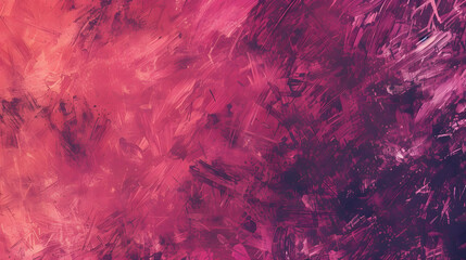 Abstract Painting of Pink and Purple Colors