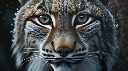 Obraz premium portrait of a lynx
