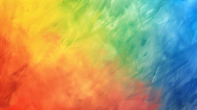 Multicolored Background With White Background