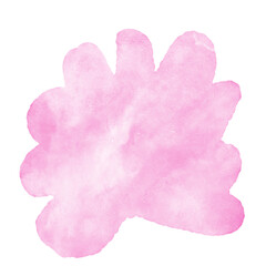 Pink Abstract Shape Decor