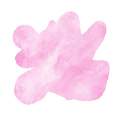 Pink Abstract Shape Decor