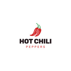 Red Hot Chili logo designs concept vector, Spicy Pepper logo designs template