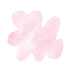 Pink Abstract Shape Decor