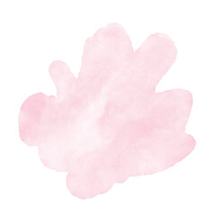 Pink Abstract Shape Decor