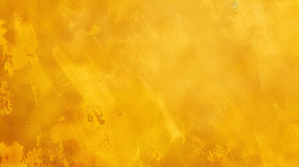 A Painting of Yellow and Brown Colors in an Abstract Design