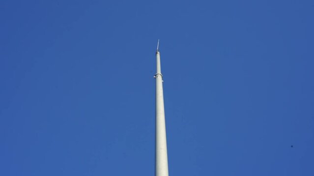 lightning rod for lightning security. High quality FullHD footage