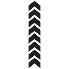 Arrow icon chevron doodle black line graphic design app logo.