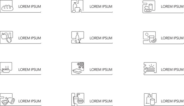 food, market pictogram