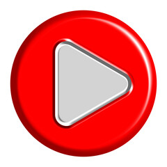 3D Play button icon, multimedia Play Button, start, Sign, logo HD Images