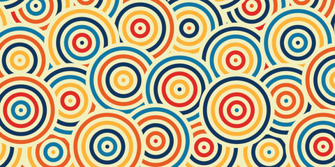 retro vintage 70s style stripes background poster lines. shapes vector design graphic 1970s retro background. abstract stylish 70s era line frame illustration