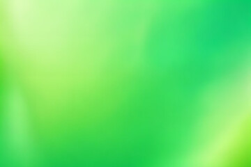 Abstract gradient smooth Blurred Bright Green background image