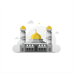 Mosque Logo Illustration