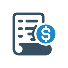 bill payment icon vector illustration