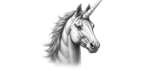 Watercolor Unicorn Clip Art Isolated