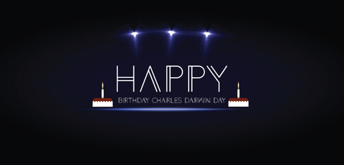 HAPPY Birthday Charles Darwin wallpapers and backgrounds you can download and use on your smartphone, tablet, or computer. - obrazy, fototapety, plakaty