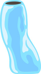 Clay Vase Letter Alphabet I