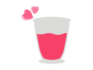 Potion Bottle Background Valentine Day
