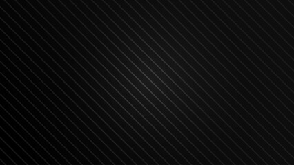 Fototapeta premium Diagonal striped lines background. Black background. Black abstract background banner